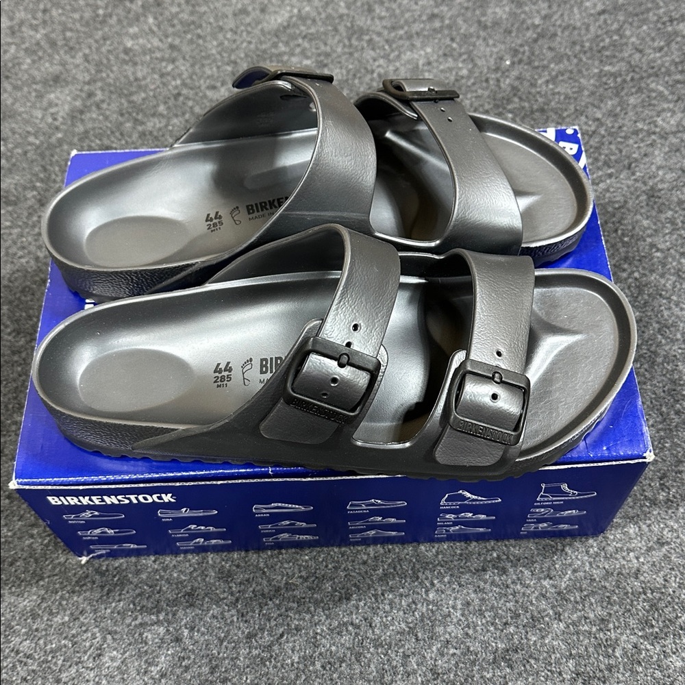 Birkenstock Arizona Eva Men’s EU 44 US 11 in Anthracite New in Box Normal Fit